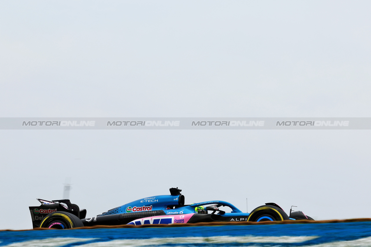 GP BRASILE, Esteban Ocon (FRA) Alpine F1 Team A523.

03.11.2023. Formula 1 World Championship, Rd 21, Brazilian Grand Prix, Sao Paulo, Brazil, Qualifiche Day.

 - www.xpbimages.com, EMail: requests@xpbimages.com © Copyright: Coates / XPB Images