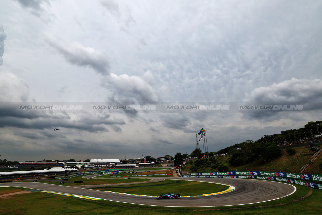 GP BRASILE, Pierre Gasly (FRA) Alpine F1 Team A523.

03.11.2023. Formula 1 World Championship, Rd 21, Brazilian Grand Prix, Sao Paulo, Brazil, Qualifiche Day.

 - www.xpbimages.com, EMail: requests@xpbimages.com © Copyright: Coates / XPB Images