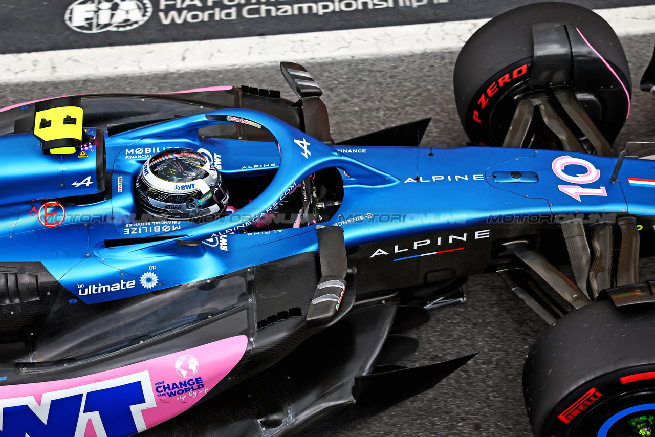 GP BRASILE, Pierre Gasly (FRA) Alpine F1 Team A523.

03.11.2023. Formula 1 World Championship, Rd 21, Brazilian Grand Prix, Sao Paulo, Brazil, Qualifiche Day.

- www.xpbimages.com, EMail: requests@xpbimages.com © Copyright: Batchelor / XPB Images