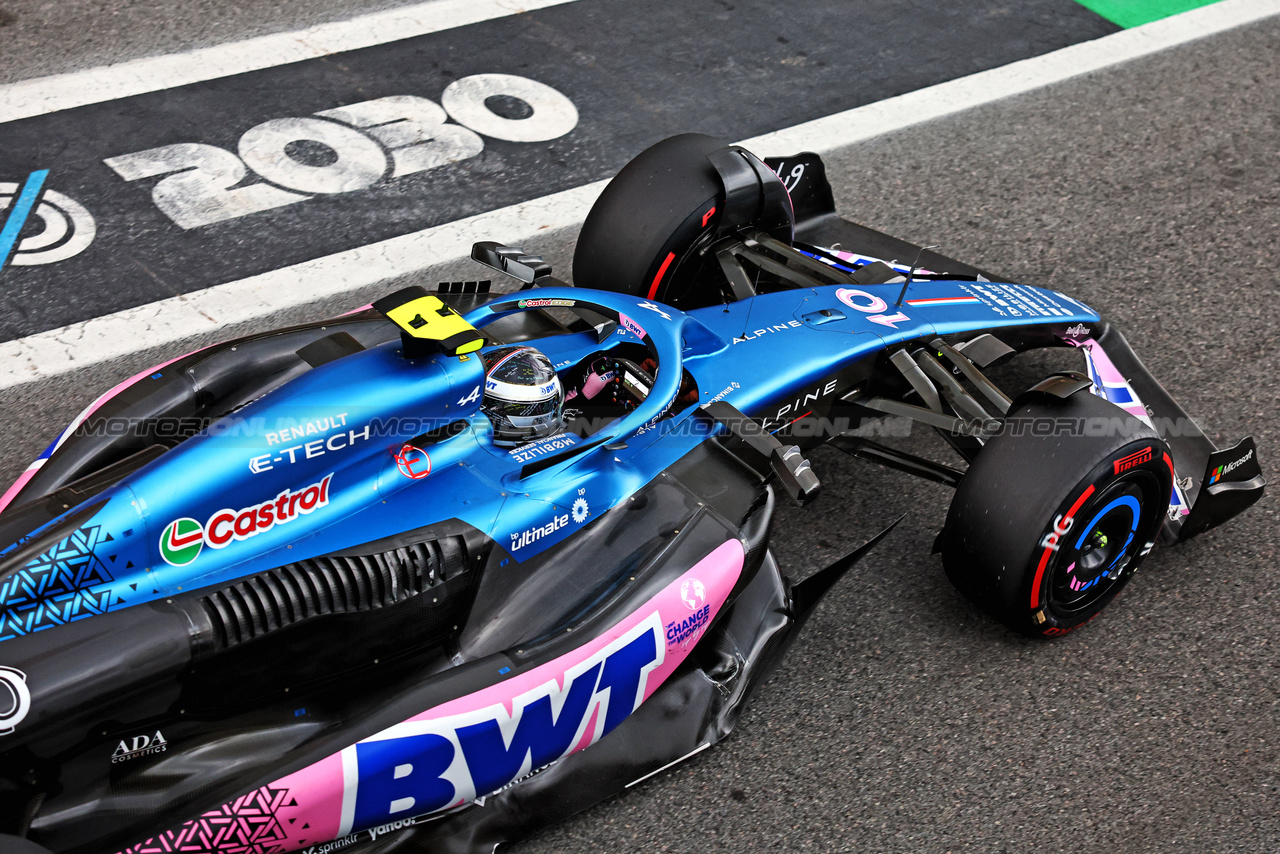GP BRASILE, Pierre Gasly (FRA) Alpine F1 Team A523.

03.11.2023. Formula 1 World Championship, Rd 21, Brazilian Grand Prix, Sao Paulo, Brazil, Qualifiche Day.

- www.xpbimages.com, EMail: requests@xpbimages.com © Copyright: Batchelor / XPB Images
