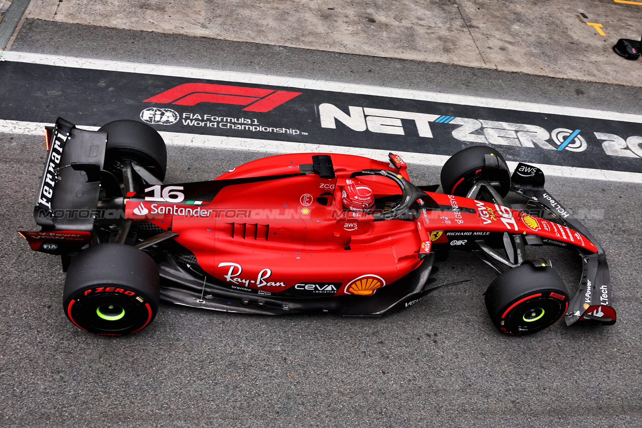 GP BRASILE, Charles Leclerc (MON) Ferrari SF-23.

03.11.2023. Formula 1 World Championship, Rd 21, Brazilian Grand Prix, Sao Paulo, Brazil, Qualifiche Day.

- www.xpbimages.com, EMail: requests@xpbimages.com © Copyright: Batchelor / XPB Images