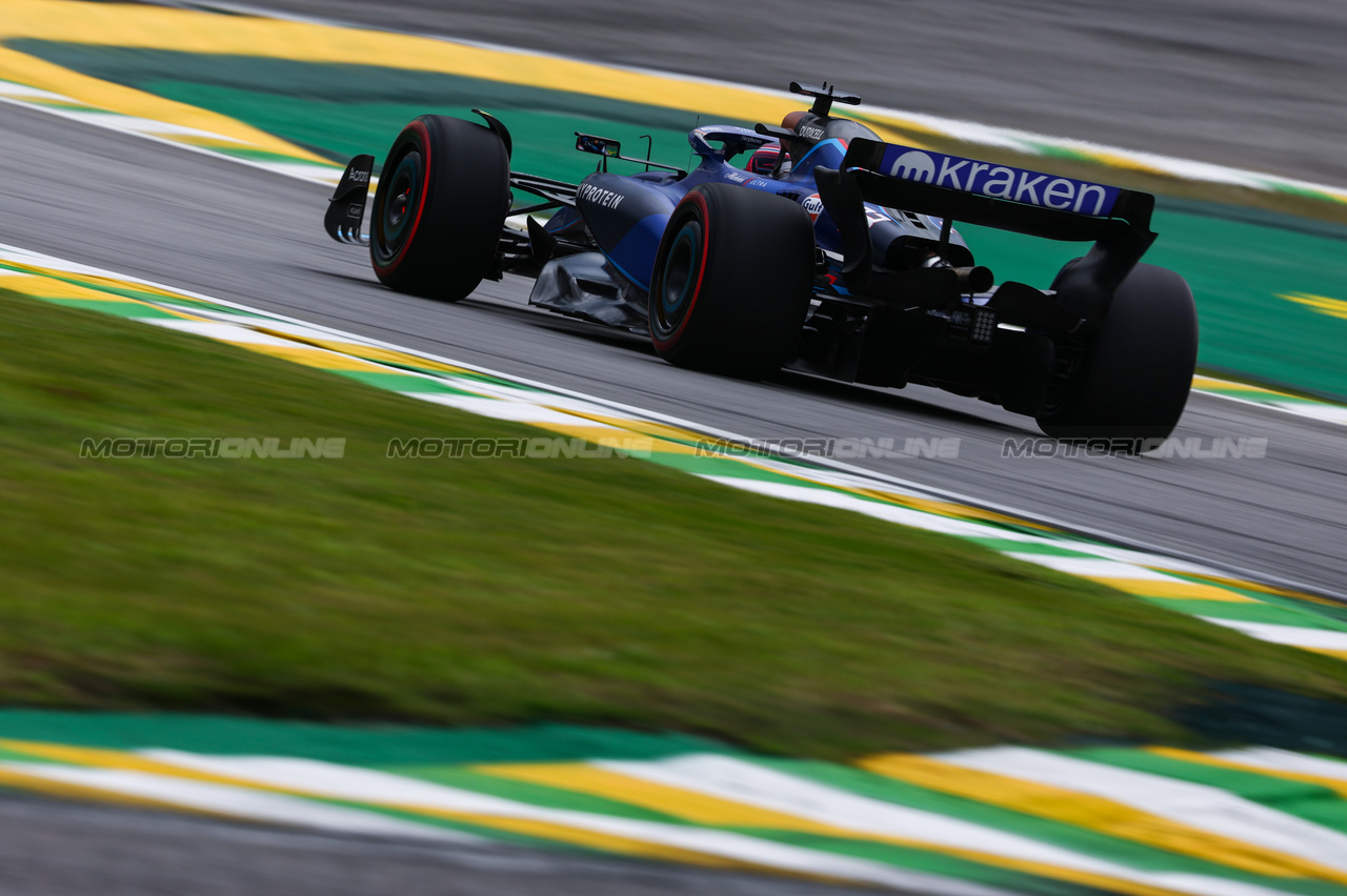 GP BRASILE, Alex Albon (THA), Williams F1 Team 
03.11.2023. Formula 1 World Championship, Rd 21, Brazilian Grand Prix, Sao Paulo, Brazil, Qualifiche Day.
- www.xpbimages.com, EMail: requests@xpbimages.com © Copyright: Charniaux / XPB Images