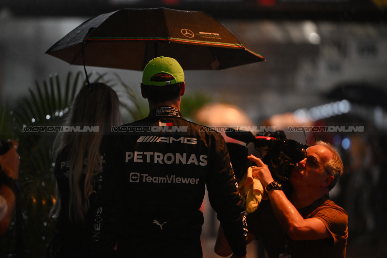 GP BRASILE, George Russell (GBR) Mercedes AMG F1.

03.11.2023. Formula 1 World Championship, Rd 21, Brazilian Grand Prix, Sao Paulo, Brazil, Qualifiche Day.

- www.xpbimages.com, EMail: requests@xpbimages.com © Copyright: Price / XPB Images