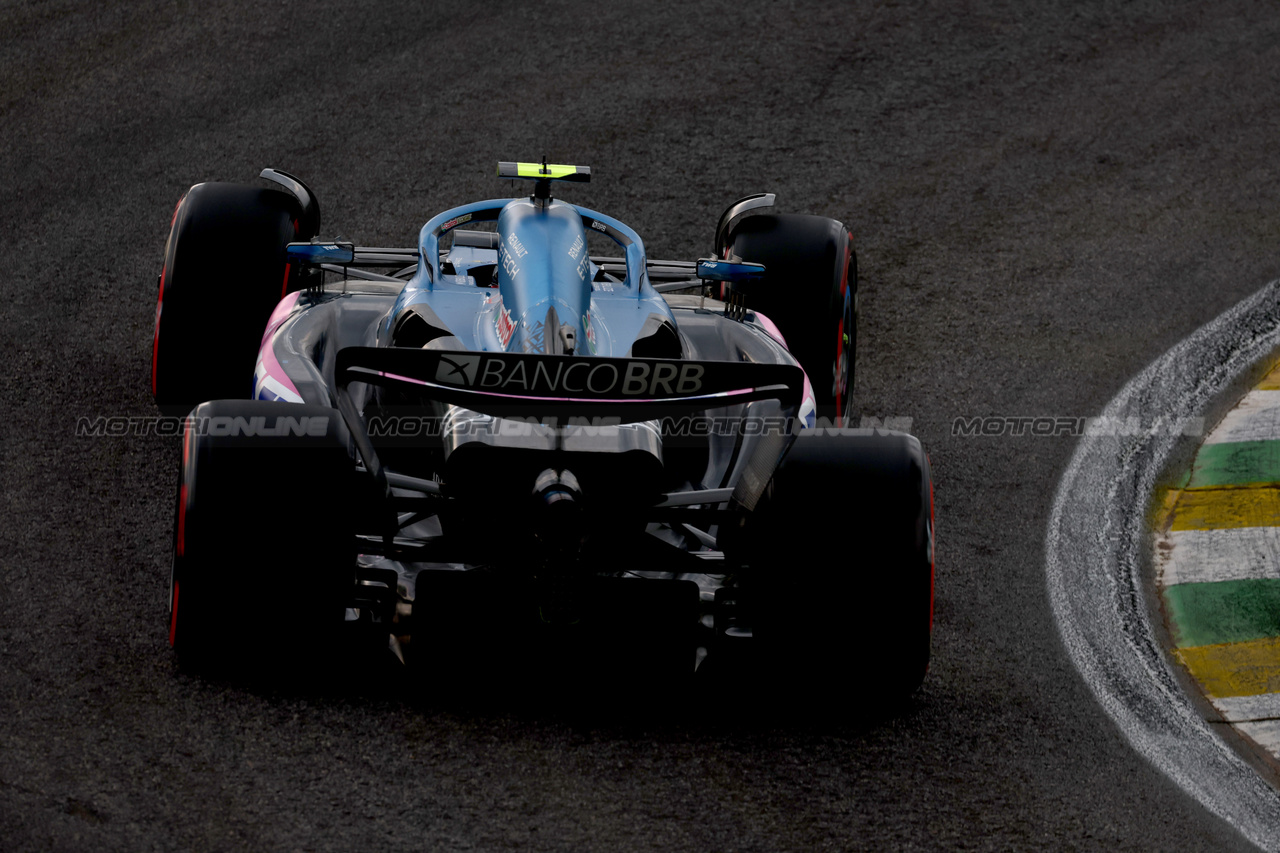 GP BRASILE, Pierre Gasly (FRA) Alpine F1 Team A523.

03.11.2023. Formula 1 World Championship, Rd 21, Brazilian Grand Prix, Sao Paulo, Brazil, Qualifiche Day.

 - www.xpbimages.com, EMail: requests@xpbimages.com © Copyright: Coates / XPB Images