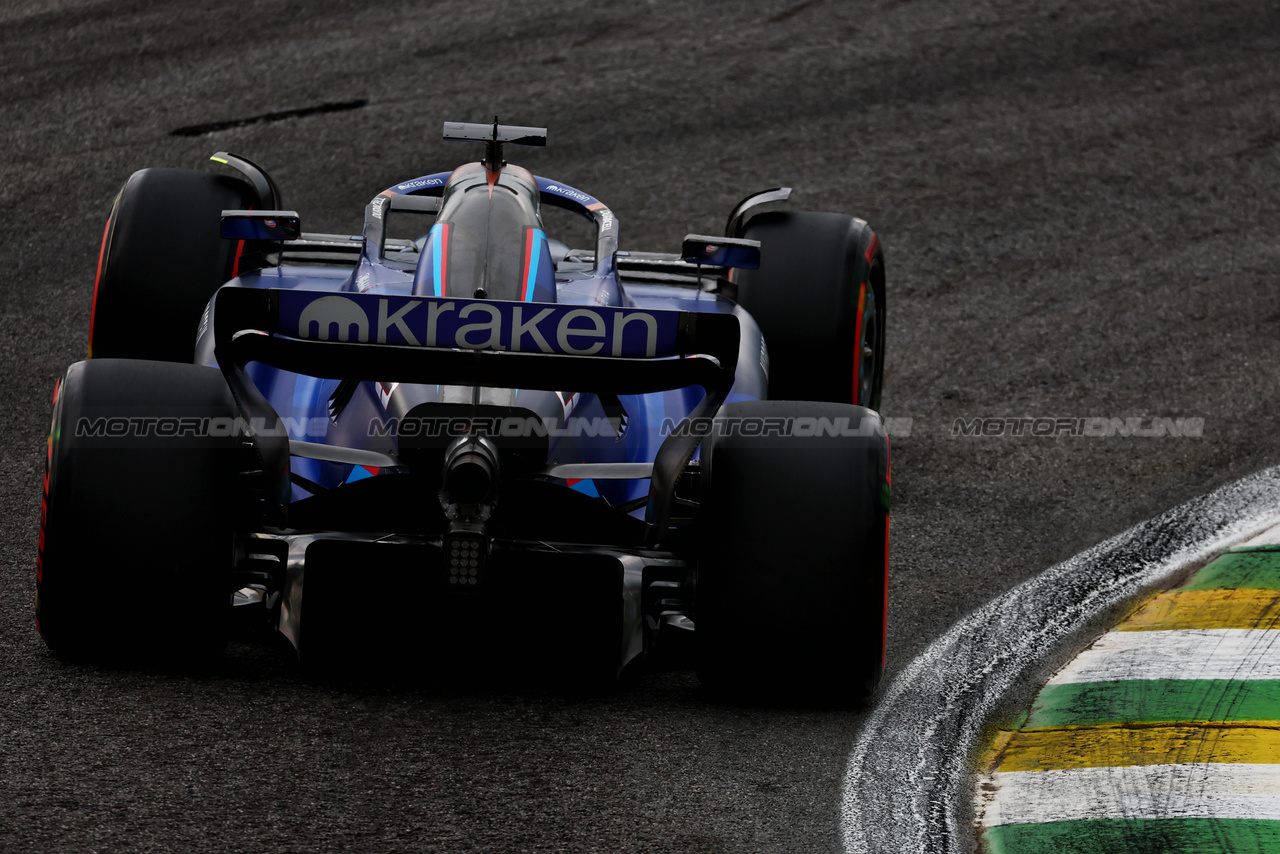 GP BRASILE, Alexander Albon (THA) Williams Racing FW45.

03.11.2023. Formula 1 World Championship, Rd 21, Brazilian Grand Prix, Sao Paulo, Brazil, Qualifiche Day.

 - www.xpbimages.com, EMail: requests@xpbimages.com © Copyright: Coates / XPB Images