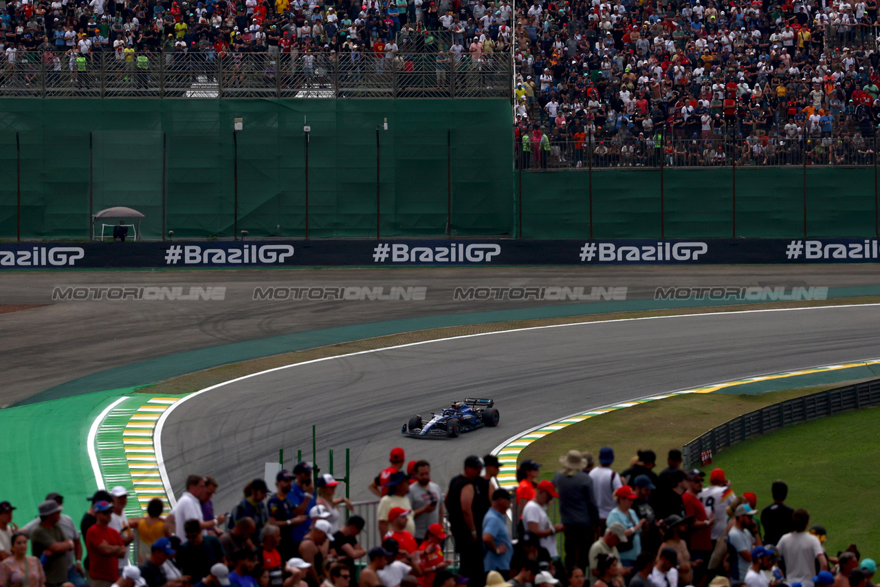 GP BRASILE, Alexander Albon (THA) Williams Racing FW45.

03.11.2023. Formula 1 World Championship, Rd 21, Brazilian Grand Prix, Sao Paulo, Brazil, Qualifiche Day.

 - www.xpbimages.com, EMail: requests@xpbimages.com © Copyright: Coates / XPB Images