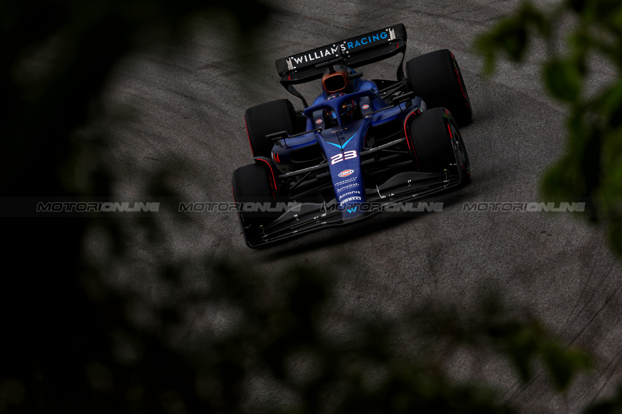 GP BRASILE, Alexander Albon (THA) Williams Racing FW45.

03.11.2023. Formula 1 World Championship, Rd 21, Brazilian Grand Prix, Sao Paulo, Brazil, Qualifiche Day.

 - www.xpbimages.com, EMail: requests@xpbimages.com © Copyright: Coates / XPB Images