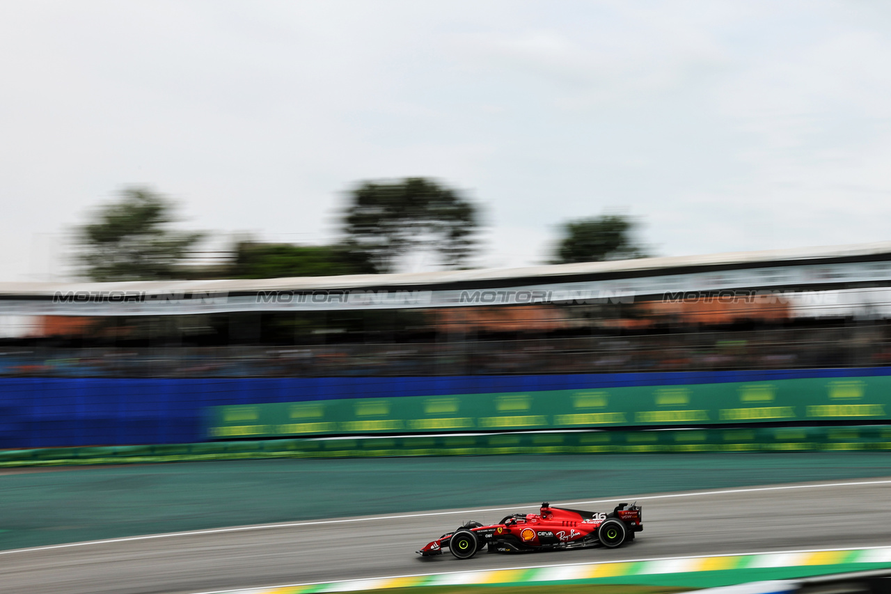 GP BRASILE, Charles Leclerc (MON) Ferrari SF-23.

03.11.2023. Formula 1 World Championship, Rd 21, Brazilian Grand Prix, Sao Paulo, Brazil, Qualifiche Day.

- www.xpbimages.com, EMail: requests@xpbimages.com © Copyright: Staley / XPB Images