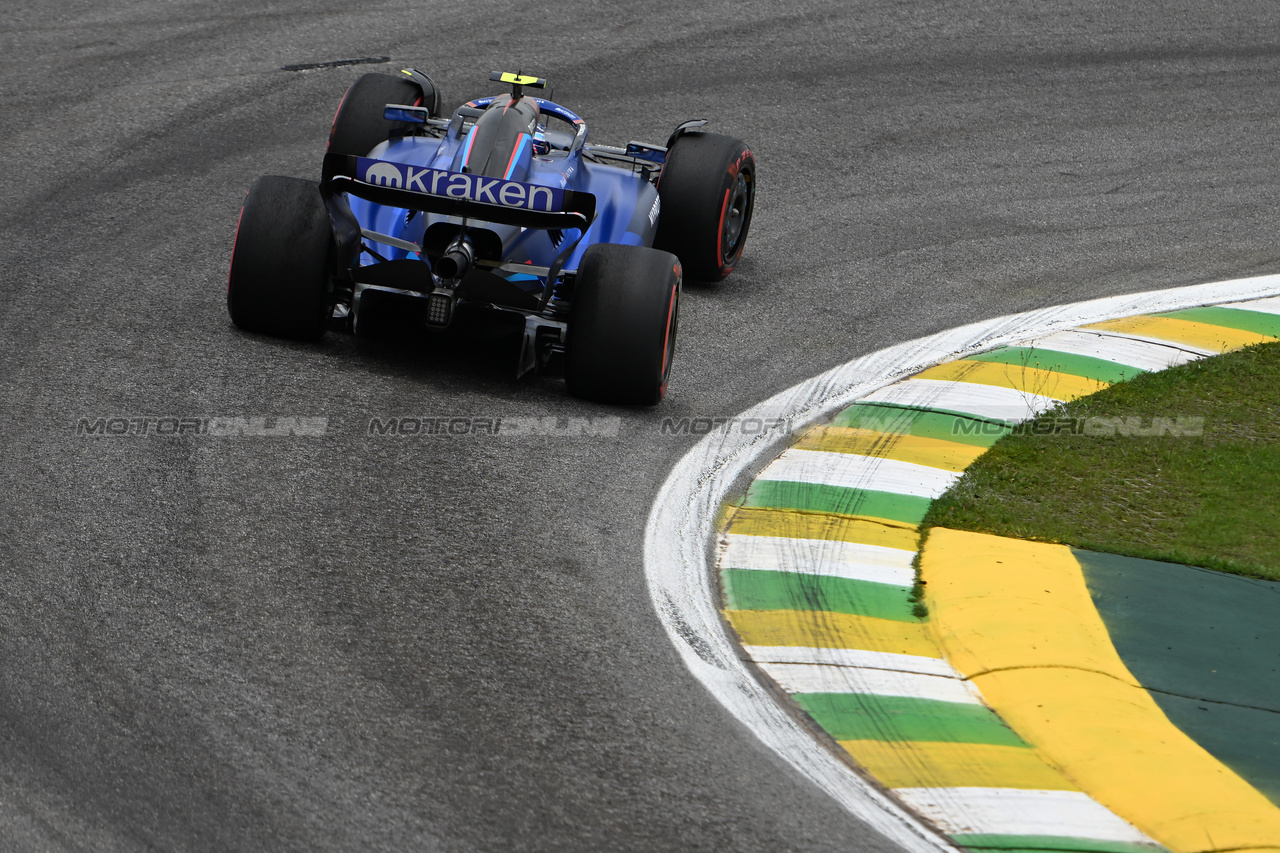 GP BRASILE, Logan Sargeant (USA) Williams Racing FW45.

03.11.2023. Formula 1 World Championship, Rd 21, Brazilian Grand Prix, Sao Paulo, Brazil, Qualifiche Day.

- www.xpbimages.com, EMail: requests@xpbimages.com © Copyright: Price / XPB Images