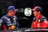 GP BRASILE, (L to R): Max Verstappen (NLD) Red Bull Racing with Charles Leclerc (MON) Ferrari in qualifying parc ferme.
03.11.2023. Formula 1 World Championship, Rd 21, Brazilian Grand Prix, Sao Paulo, Brazil, Qualifiche Day.
- www.xpbimages.com, EMail: requests@xpbimages.com © Copyright: Batchelor / XPB Images