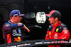 GP BRASILE, (L to R): Max Verstappen (NLD) Red Bull Racing with Charles Leclerc (MON) Ferrari in qualifying parc ferme.
03.11.2023. Formula 1 World Championship, Rd 21, Brazilian Grand Prix, Sao Paulo, Brazil, Qualifiche Day.
- www.xpbimages.com, EMail: requests@xpbimages.com © Copyright: Batchelor / XPB Images