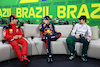 GP BRASILE, (L to R): Charles Leclerc (MON) Ferrari; Max Verstappen (NLD) Red Bull Racing; e Lance Stroll (CDN) Aston Martin F1 Team, in the post qualifying FIA Press Conference.
03.11.2023. Formula 1 World Championship, Rd 21, Brazilian Grand Prix, Sao Paulo, Brazil, Qualifiche Day.
- www.xpbimages.com, EMail: requests@xpbimages.com © Copyright: Batchelor / XPB Images