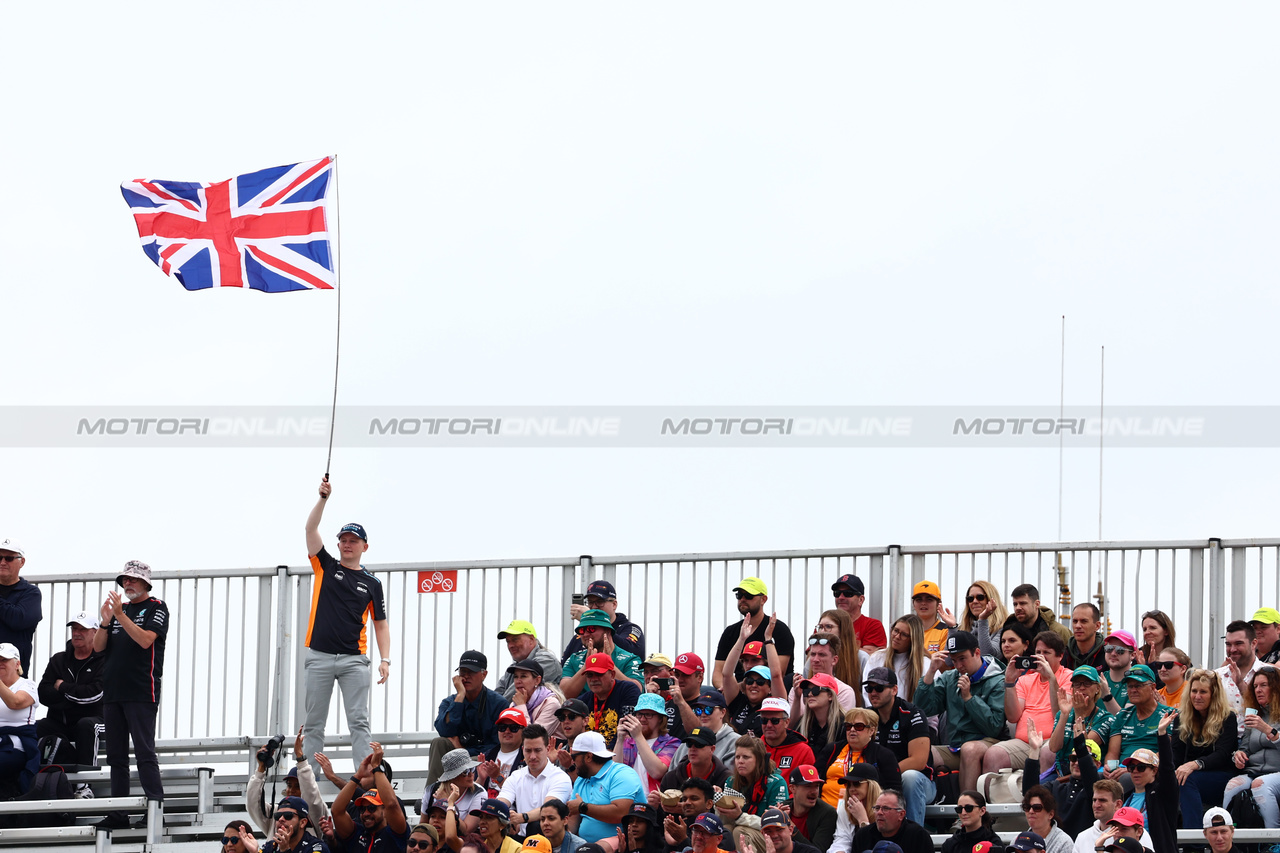 GP CANADA, Circuit Atmosfera - fans in the grandstand.

18.06.2023. Formula 1 World Championship, Rd 9, Canadian Grand Prix, Montreal, Canada, Gara Day.

 - www.xpbimages.com, EMail: requests@xpbimages.com © Copyright: Coates / XPB Images