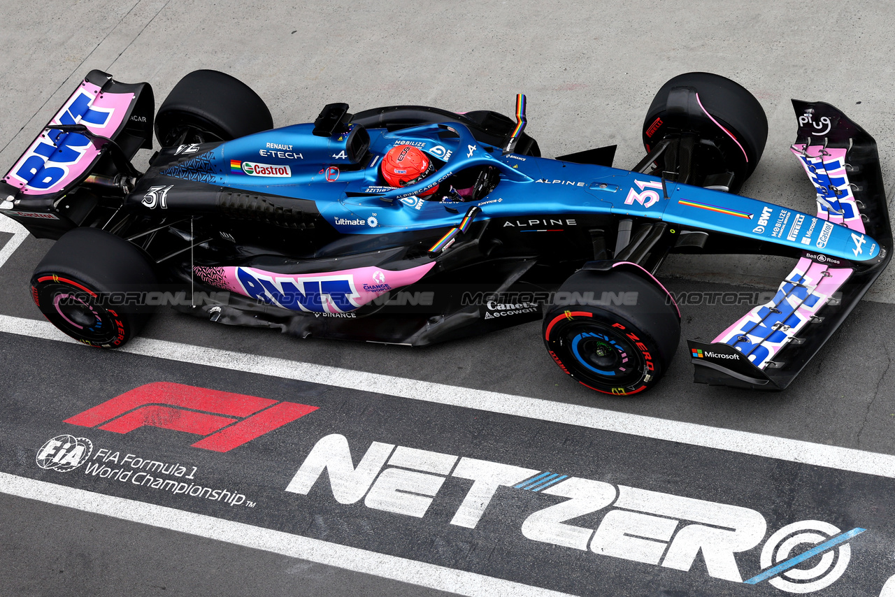 GP CANADA, Esteban Ocon (FRA) Alpine F1 Team A523.

18.06.2023. Formula 1 World Championship, Rd 9, Canadian Grand Prix, Montreal, Canada, Gara Day.

- www.xpbimages.com, EMail: requests@xpbimages.com © Copyright: Batchelor / XPB Images
