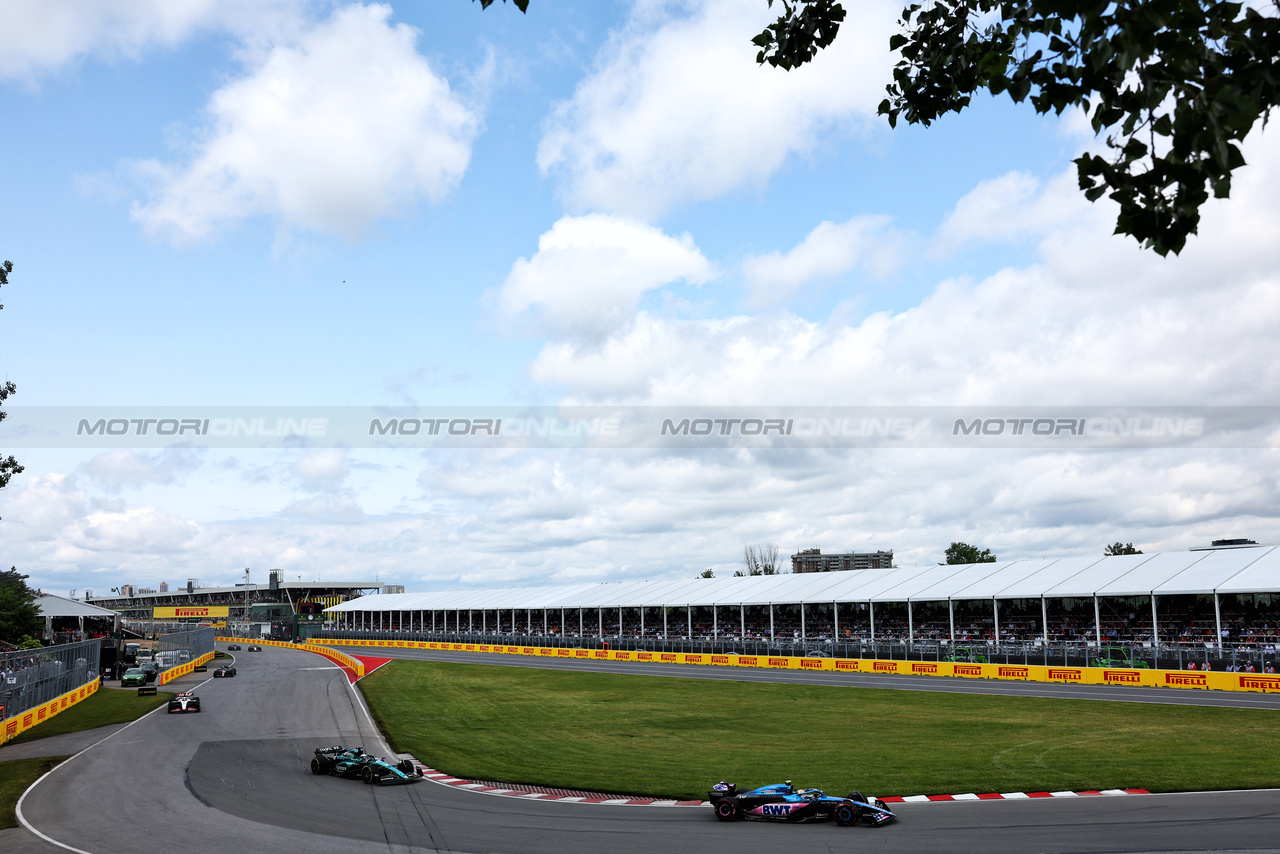 GP CANADA, Pierre Gasly (FRA) Alpine F1 Team A523.

18.06.2023. Formula 1 World Championship, Rd 9, Canadian Grand Prix, Montreal, Canada, Gara Day.

- www.xpbimages.com, EMail: requests@xpbimages.com © Copyright: Charniaux / XPB Images