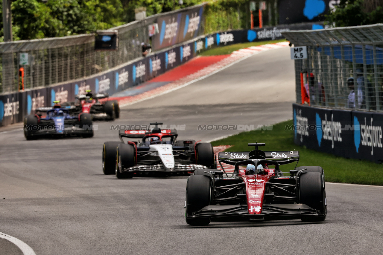 GP CANADA, Valtteri Bottas (FIN) Alfa Romeo F1 Team C43.

18.06.2023. Formula 1 World Championship, Rd 9, Canadian Grand Prix, Montreal, Canada, Gara Day.

 - www.xpbimages.com, EMail: requests@xpbimages.com © Copyright: Coates / XPB Images