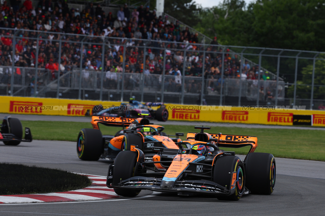 GP CANADA, Oscar Piastri (AUS) McLaren MCL60.

18.06.2023. Formula 1 World Championship, Rd 9, Canadian Grand Prix, Montreal, Canada, Gara Day.

- www.xpbimages.com, EMail: requests@xpbimages.com © Copyright: Batchelor / XPB Images