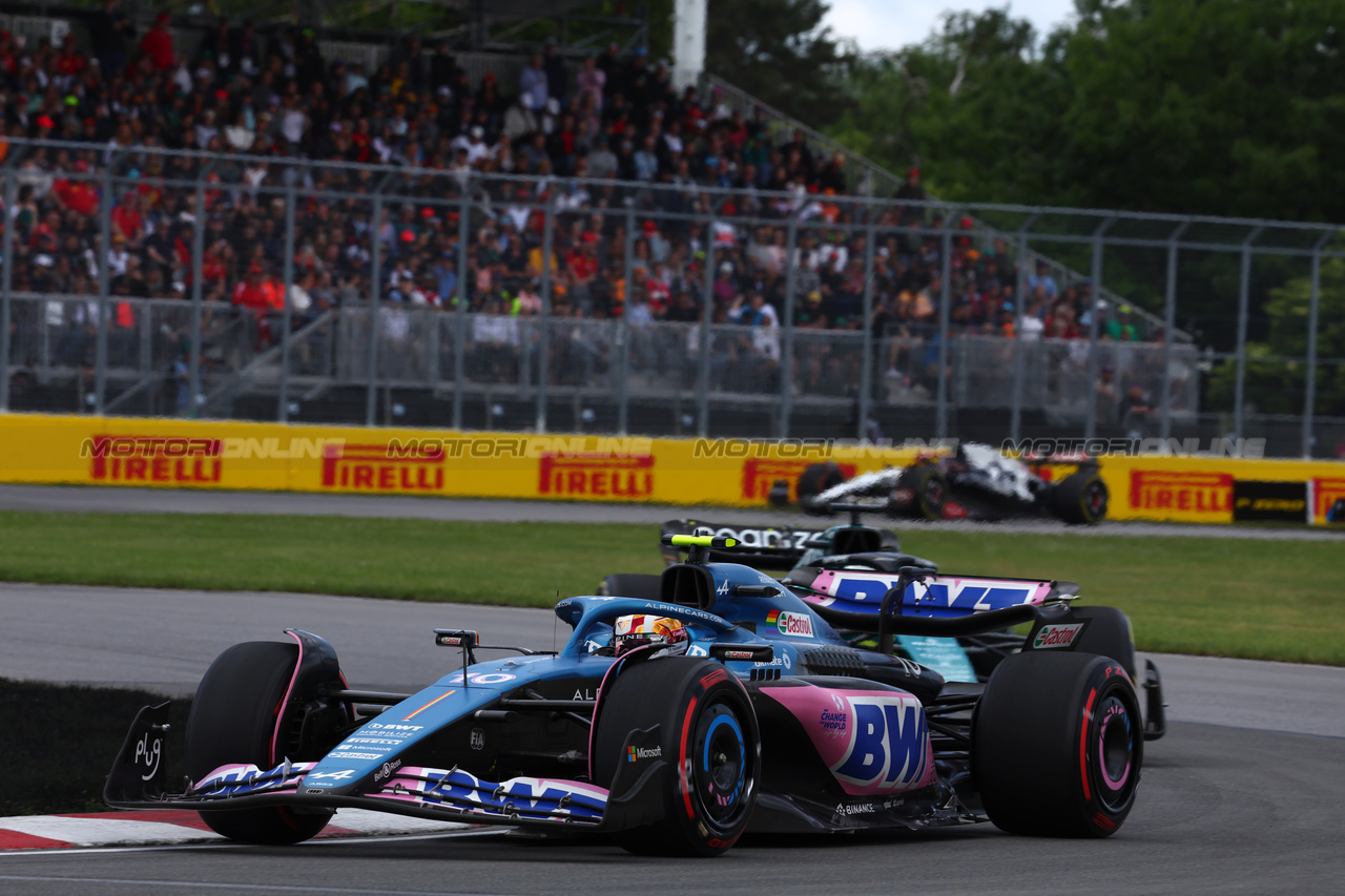 GP CANADA, Pierre Gasly (FRA) Alpine F1 Team A523.

18.06.2023. Formula 1 World Championship, Rd 9, Canadian Grand Prix, Montreal, Canada, Gara Day.

- www.xpbimages.com, EMail: requests@xpbimages.com © Copyright: Batchelor / XPB Images