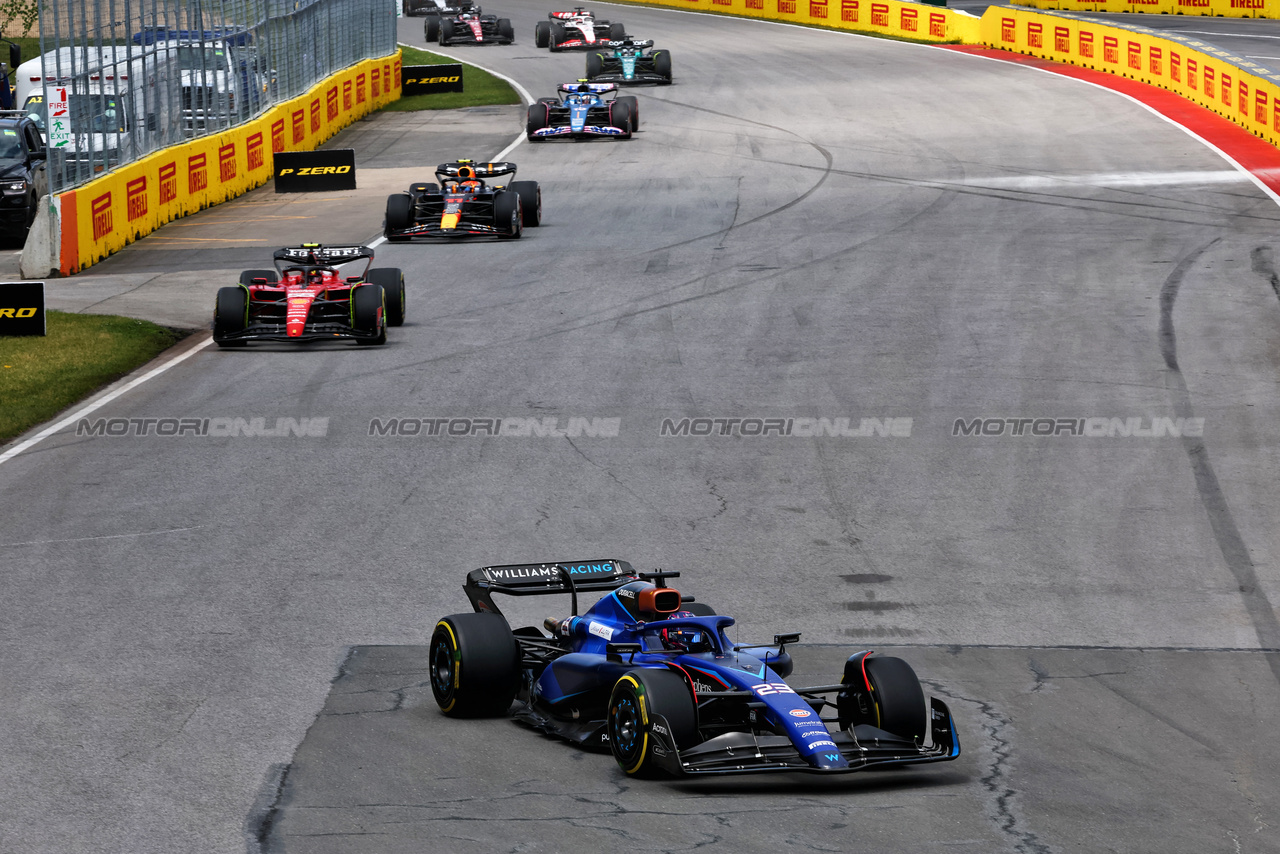 GP CANADA, Alexander Albon (THA) Williams Racing FW45.

18.06.2023. Formula 1 World Championship, Rd 9, Canadian Grand Prix, Montreal, Canada, Gara Day.

- www.xpbimages.com, EMail: requests@xpbimages.com © Copyright: Charniaux / XPB Images