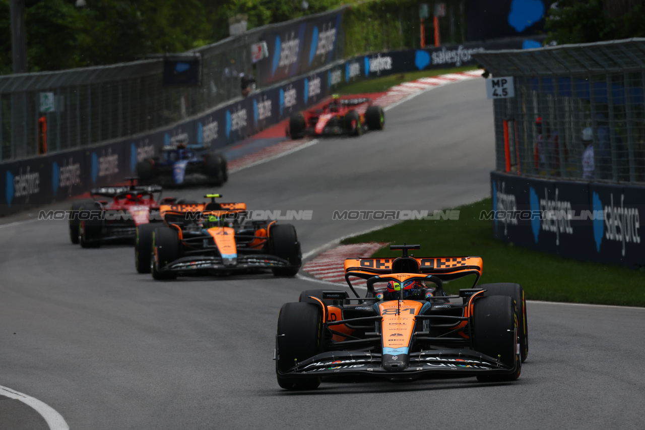 GP CANADA, Oscar Piastri (AUS) McLaren MCL60.

18.06.2023. Formula 1 World Championship, Rd 9, Canadian Grand Prix, Montreal, Canada, Gara Day.

 - www.xpbimages.com, EMail: requests@xpbimages.com © Copyright: Coates / XPB Images