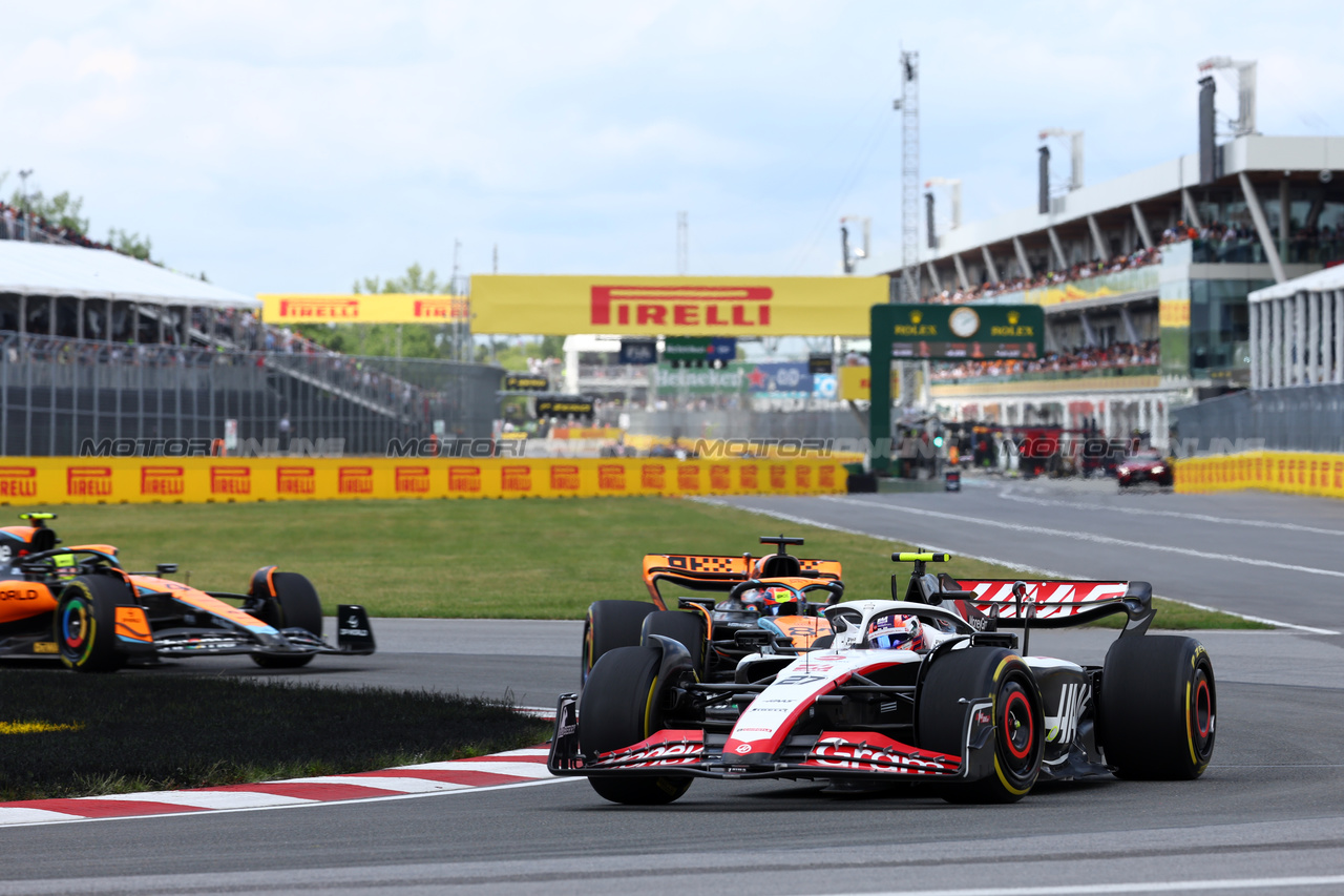 GP CANADA, Nico Hulkenberg (GER) Haas VF-23.

18.06.2023. Formula 1 World Championship, Rd 9, Canadian Grand Prix, Montreal, Canada, Gara Day.

- www.xpbimages.com, EMail: requests@xpbimages.com © Copyright: Batchelor / XPB Images