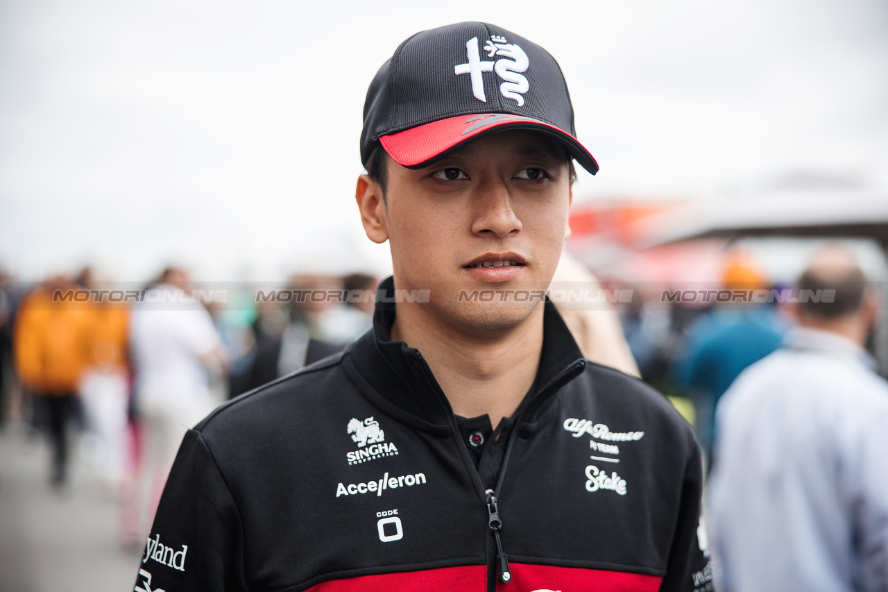 GP CANADA, Zhou Guanyu (CHN) Alfa Romeo F1 Team.

18.06.2023. Formula 1 World Championship, Rd 9, Canadian Grand Prix, Montreal, Canada, Gara Day.

- www.xpbimages.com, EMail: requests@xpbimages.com © Copyright: Bearne / XPB Images