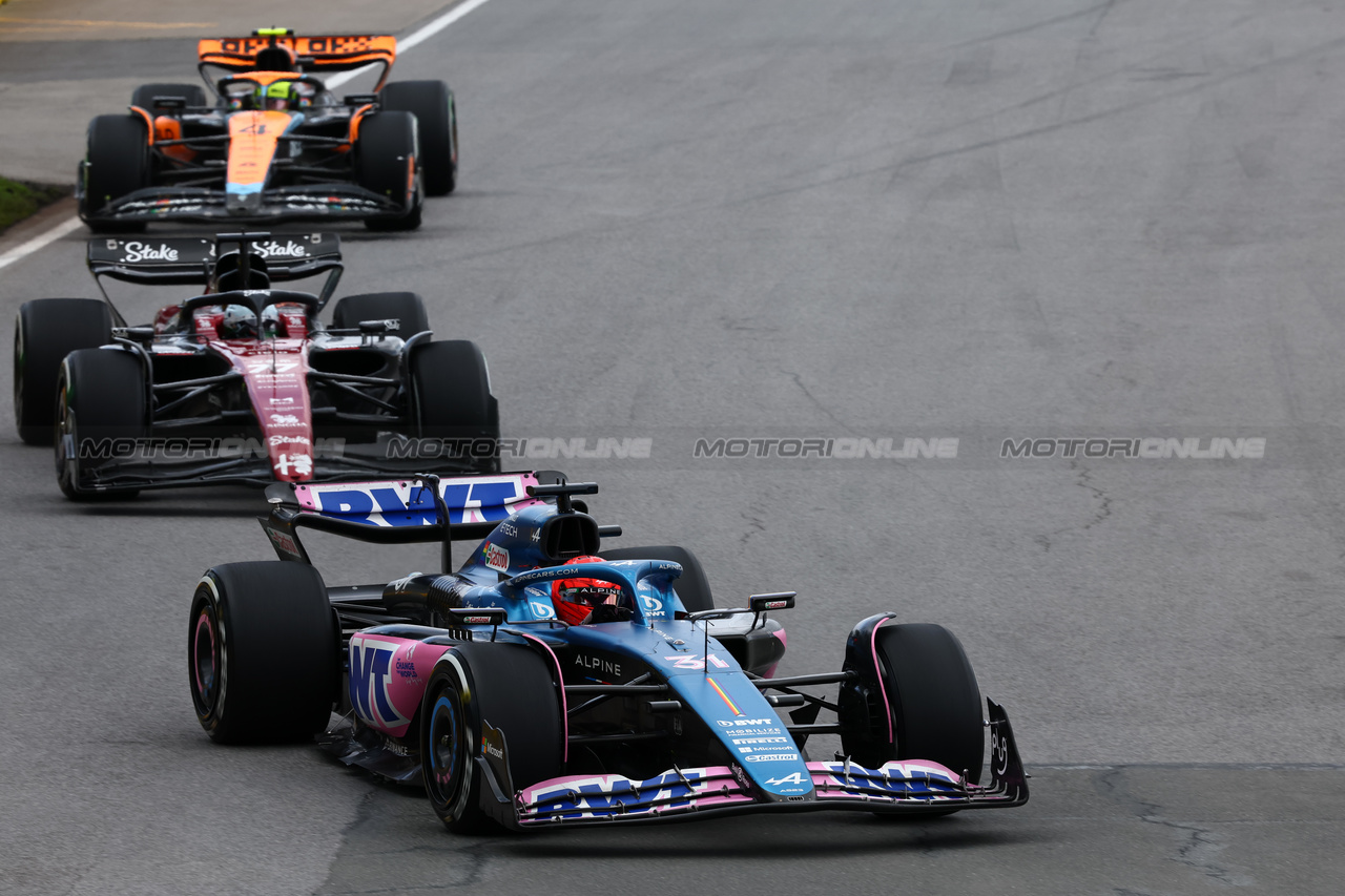 GP CANADA, Esteban Ocon (FRA) Alpine F1 Team A523.

18.06.2023. Formula 1 World Championship, Rd 9, Canadian Grand Prix, Montreal, Canada, Gara Day.

- www.xpbimages.com, EMail: requests@xpbimages.com © Copyright: Charniaux / XPB Images