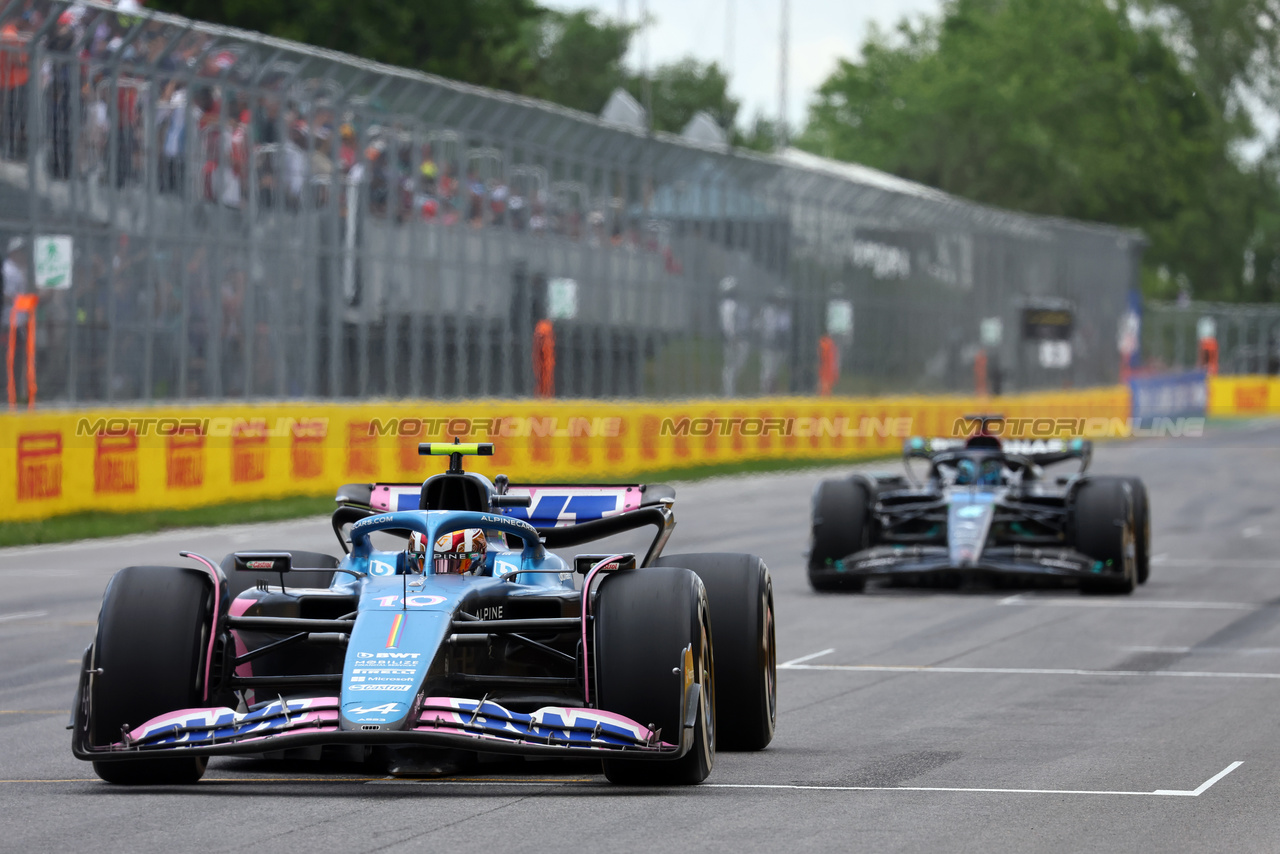 GP CANADA, Pierre Gasly (FRA) Alpine F1 Team A523.

18.06.2023. Formula 1 World Championship, Rd 9, Canadian Grand Prix, Montreal, Canada, Gara Day.

- www.xpbimages.com, EMail: requests@xpbimages.com © Copyright: Batchelor / XPB Images