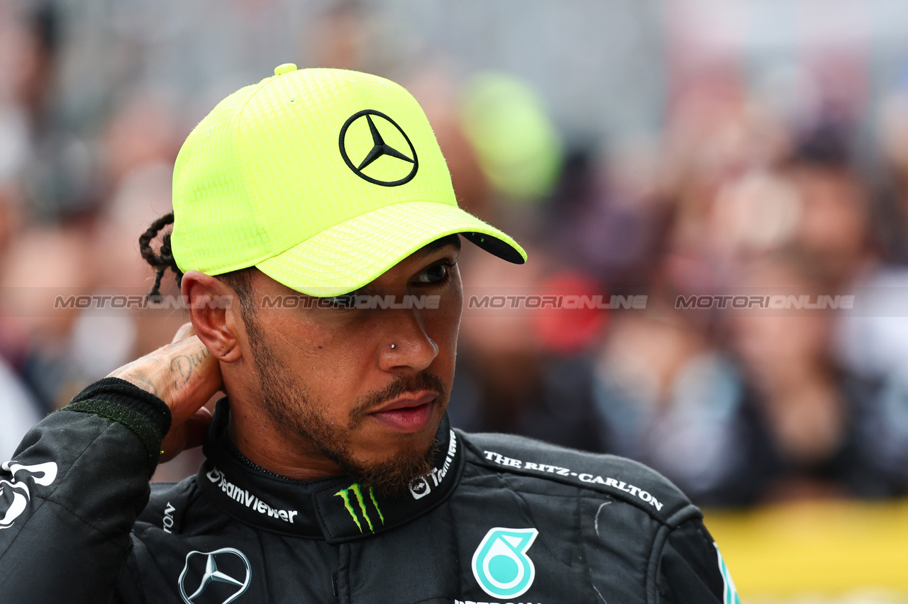GP CANADA, Lewis Hamilton (GBR), Mercedes AMG F1  
18.06.2023. Formula 1 World Championship, Rd 9, Canadian Grand Prix, Montreal, Canada, Gara Day.
- www.xpbimages.com, EMail: requests@xpbimages.com © Copyright: Charniaux / XPB Images
