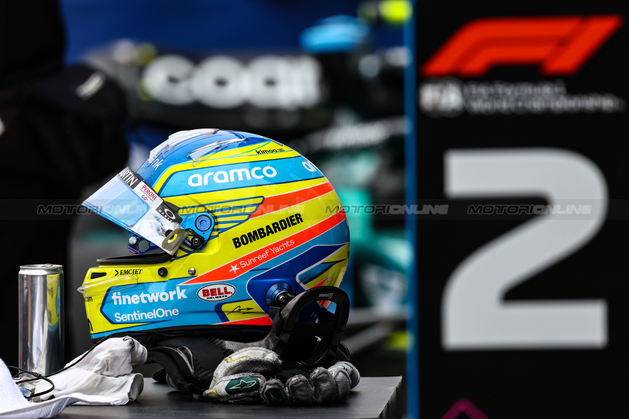 GP CANADA, Fernando Alonso (ESP), Aston Martin Racing 
18.06.2023. Formula 1 World Championship, Rd 9, Canadian Grand Prix, Montreal, Canada, Gara Day.
- www.xpbimages.com, EMail: requests@xpbimages.com © Copyright: Charniaux / XPB Images