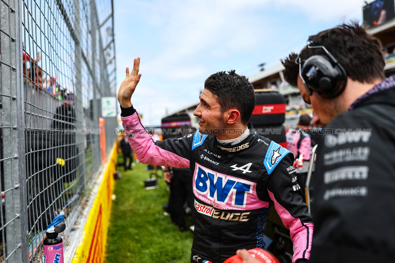 GP CANADA, Esteban Ocon (FRA), Alpine F1 Team 
18.06.2023. Formula 1 World Championship, Rd 9, Canadian Grand Prix, Montreal, Canada, Gara Day.
- www.xpbimages.com, EMail: requests@xpbimages.com © Copyright: Charniaux / XPB Images