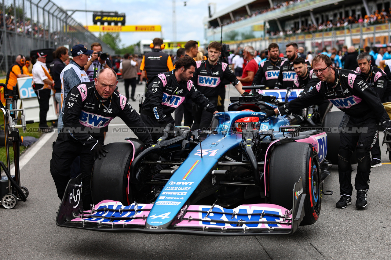 GP CANADA, Esteban Ocon (FRA), Alpine F1 Team 
18.06.2023. Formula 1 World Championship, Rd 9, Canadian Grand Prix, Montreal, Canada, Gara Day.
- www.xpbimages.com, EMail: requests@xpbimages.com © Copyright: Charniaux / XPB Images