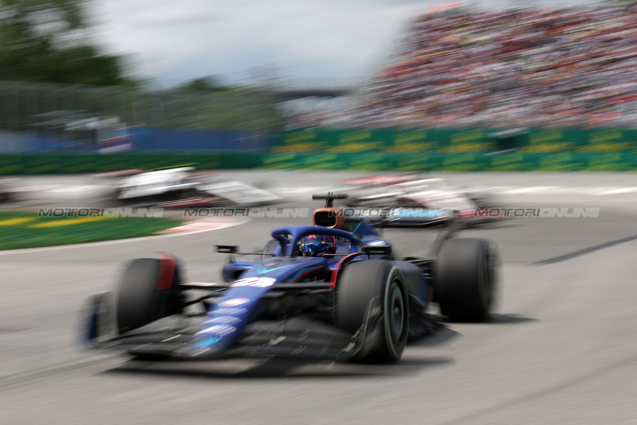 GP CANADA, Alexander Albon (THA) Williams Racing FW45.

18.06.2023. Formula 1 World Championship, Rd 9, Canadian Grand Prix, Montreal, Canada, Gara Day.

- www.xpbimages.com, EMail: requests@xpbimages.com © Copyright: Bearne / XPB Images