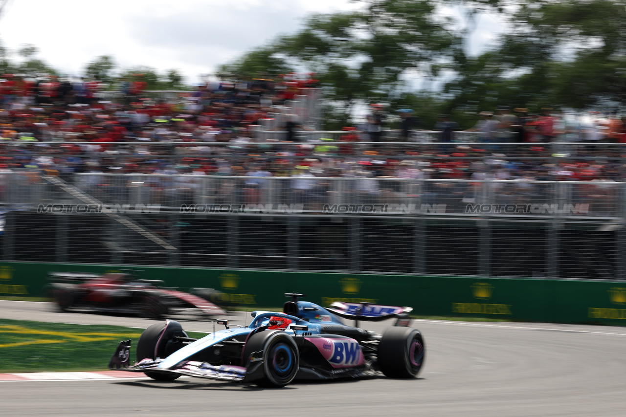 GP CANADA, Esteban Ocon (FRA) Alpine F1 Team A523.

18.06.2023. Formula 1 World Championship, Rd 9, Canadian Grand Prix, Montreal, Canada, Gara Day.

- www.xpbimages.com, EMail: requests@xpbimages.com © Copyright: Bearne / XPB Images