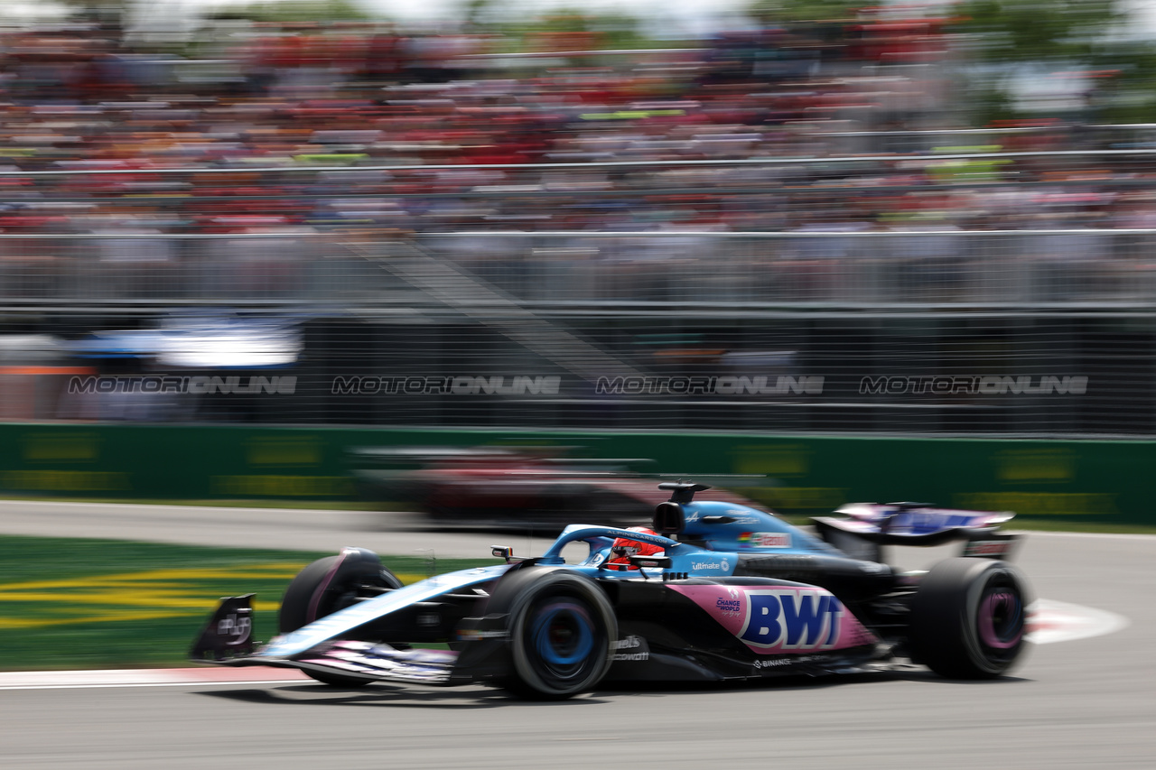 GP CANADA, Esteban Ocon (FRA) Alpine F1 Team A523.

18.06.2023. Formula 1 World Championship, Rd 9, Canadian Grand Prix, Montreal, Canada, Gara Day.

- www.xpbimages.com, EMail: requests@xpbimages.com © Copyright: Bearne / XPB Images