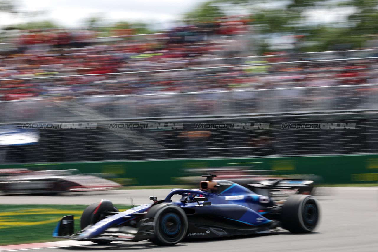 GP CANADA, Alexander Albon (THA) Williams Racing FW45.

18.06.2023. Formula 1 World Championship, Rd 9, Canadian Grand Prix, Montreal, Canada, Gara Day.

- www.xpbimages.com, EMail: requests@xpbimages.com © Copyright: Bearne / XPB Images