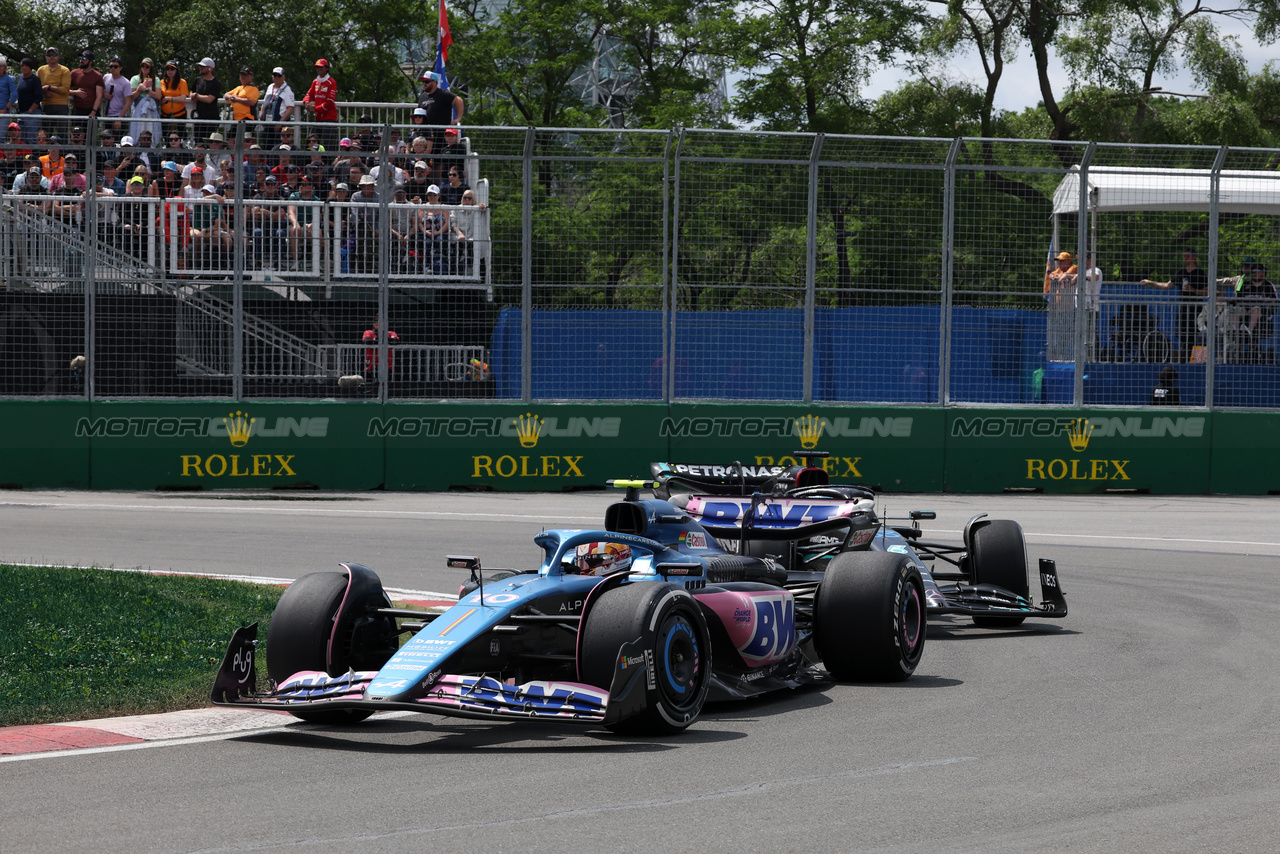 GP CANADA, Pierre Gasly (FRA) Alpine F1 Team A523.

18.06.2023. Formula 1 World Championship, Rd 9, Canadian Grand Prix, Montreal, Canada, Gara Day.

- www.xpbimages.com, EMail: requests@xpbimages.com © Copyright: Bearne / XPB Images
