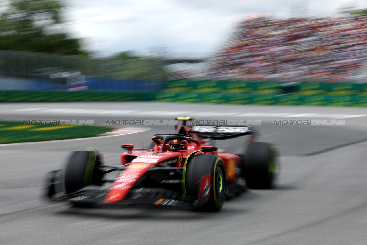 GP CANADA, Carlos Sainz Jr (ESP) Ferrari SF-23.

18.06.2023. Formula 1 World Championship, Rd 9, Canadian Grand Prix, Montreal, Canada, Gara Day.

- www.xpbimages.com, EMail: requests@xpbimages.com © Copyright: Bearne / XPB Images