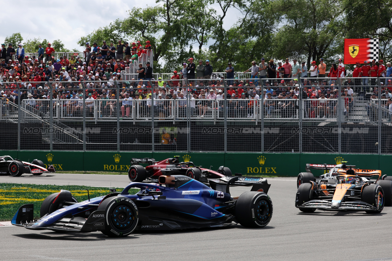 GP CANADA, Alexander Albon (THA) Williams Racing FW45.

18.06.2023. Formula 1 World Championship, Rd 9, Canadian Grand Prix, Montreal, Canada, Gara Day.

- www.xpbimages.com, EMail: requests@xpbimages.com © Copyright: Bearne / XPB Images