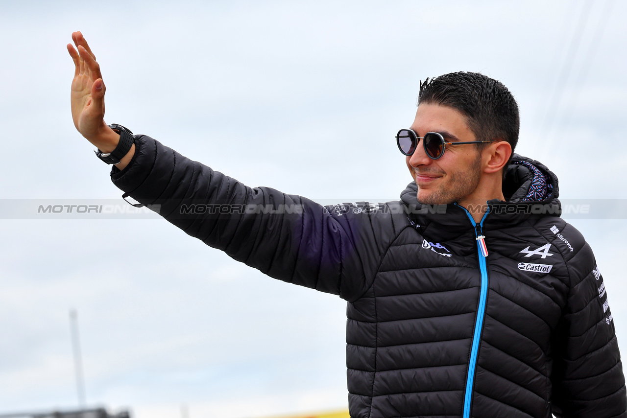 GP CANADA, Esteban Ocon (FRA) Alpine F1 Team on the drivers' parade.

18.06.2023. Formula 1 World Championship, Rd 9, Canadian Grand Prix, Montreal, Canada, Gara Day.

- www.xpbimages.com, EMail: requests@xpbimages.com © Copyright: Batchelor / XPB Images