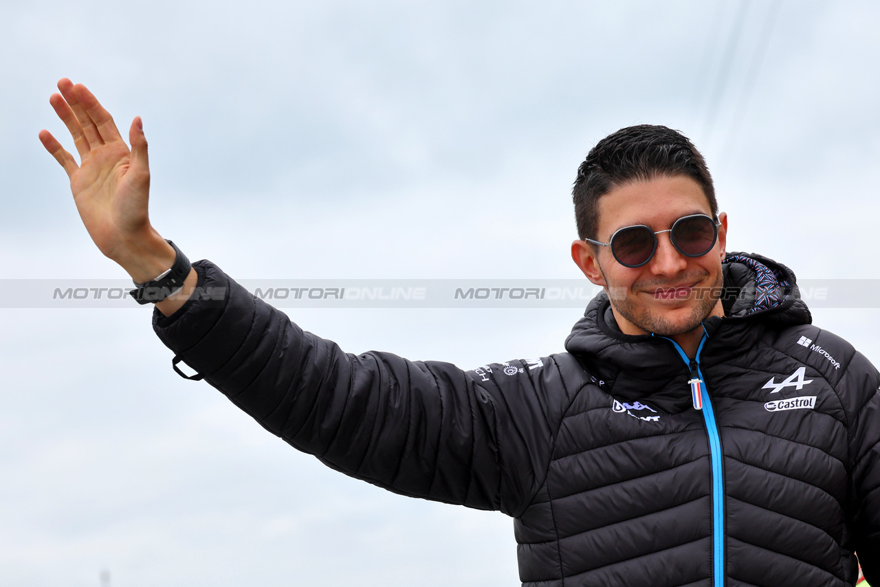 GP CANADA, Esteban Ocon (FRA) Alpine F1 Team on the drivers' parade.

18.06.2023. Formula 1 World Championship, Rd 9, Canadian Grand Prix, Montreal, Canada, Gara Day.

- www.xpbimages.com, EMail: requests@xpbimages.com © Copyright: Batchelor / XPB Images