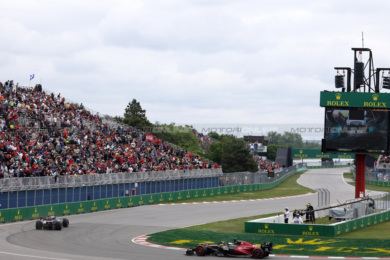 GP CANADA, Valtteri Bottas (FIN) Alfa Romeo F1 Team C43.

18.06.2023. Formula 1 World Championship, Rd 9, Canadian Grand Prix, Montreal, Canada, Gara Day.

- www.xpbimages.com, EMail: requests@xpbimages.com © Copyright: Bearne / XPB Images