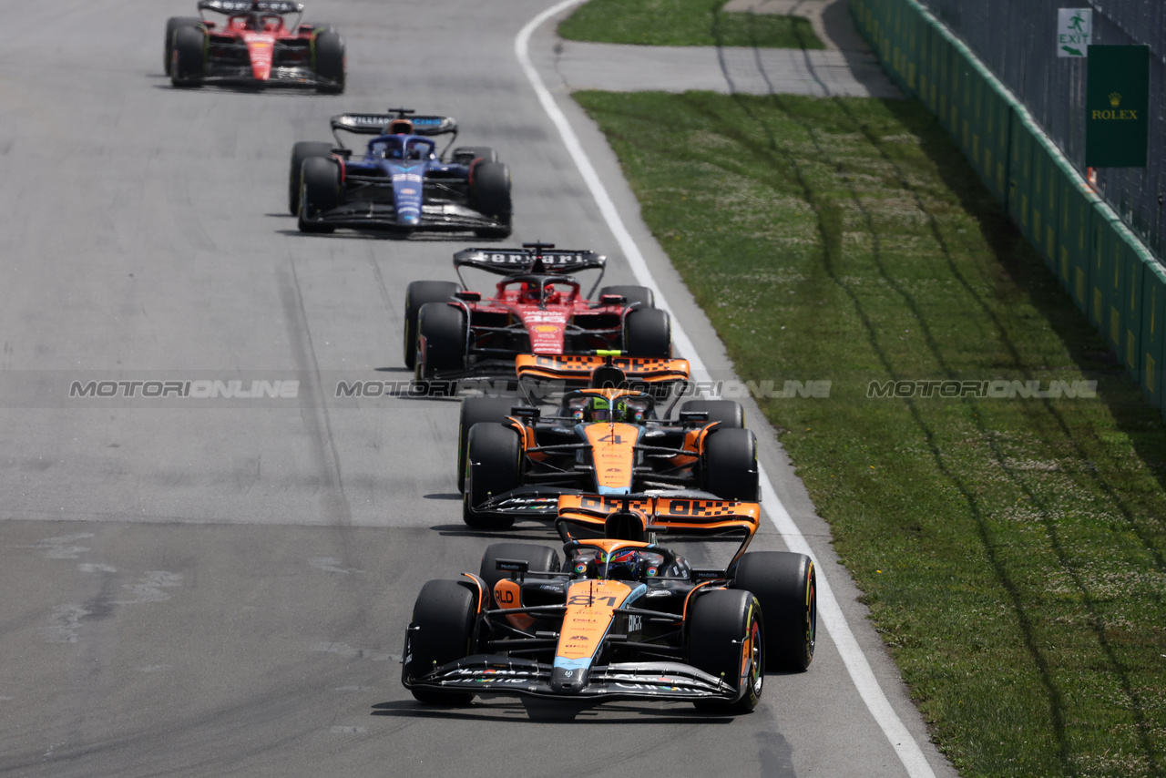 GP CANADA, Oscar Piastri (AUS) McLaren MCL60.

18.06.2023. Formula 1 World Championship, Rd 9, Canadian Grand Prix, Montreal, Canada, Gara Day.

- www.xpbimages.com, EMail: requests@xpbimages.com © Copyright: Bearne / XPB Images