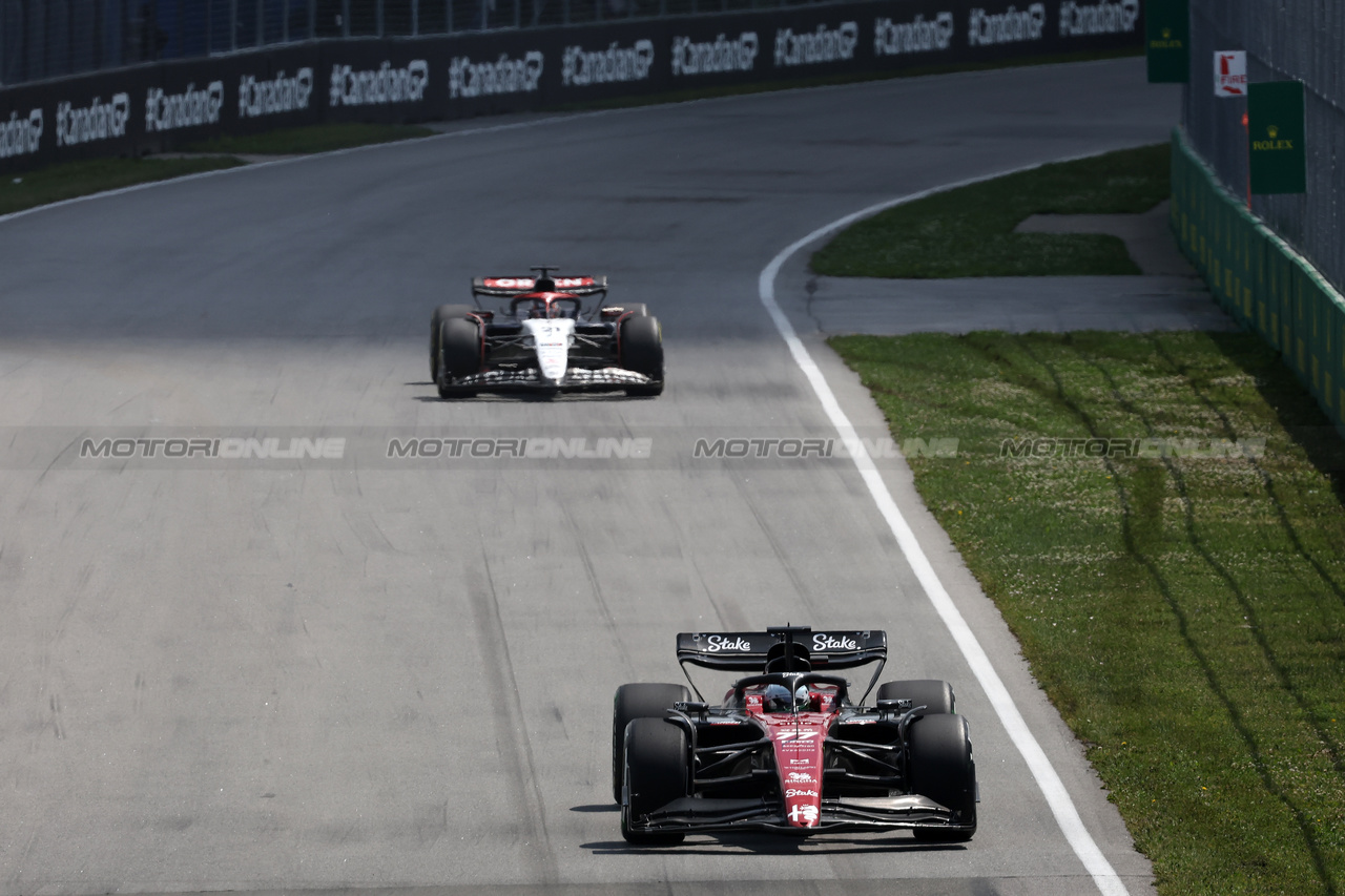 GP CANADA, Valtteri Bottas (FIN) Alfa Romeo F1 Team C43.

18.06.2023. Formula 1 World Championship, Rd 9, Canadian Grand Prix, Montreal, Canada, Gara Day.

- www.xpbimages.com, EMail: requests@xpbimages.com © Copyright: Bearne / XPB Images