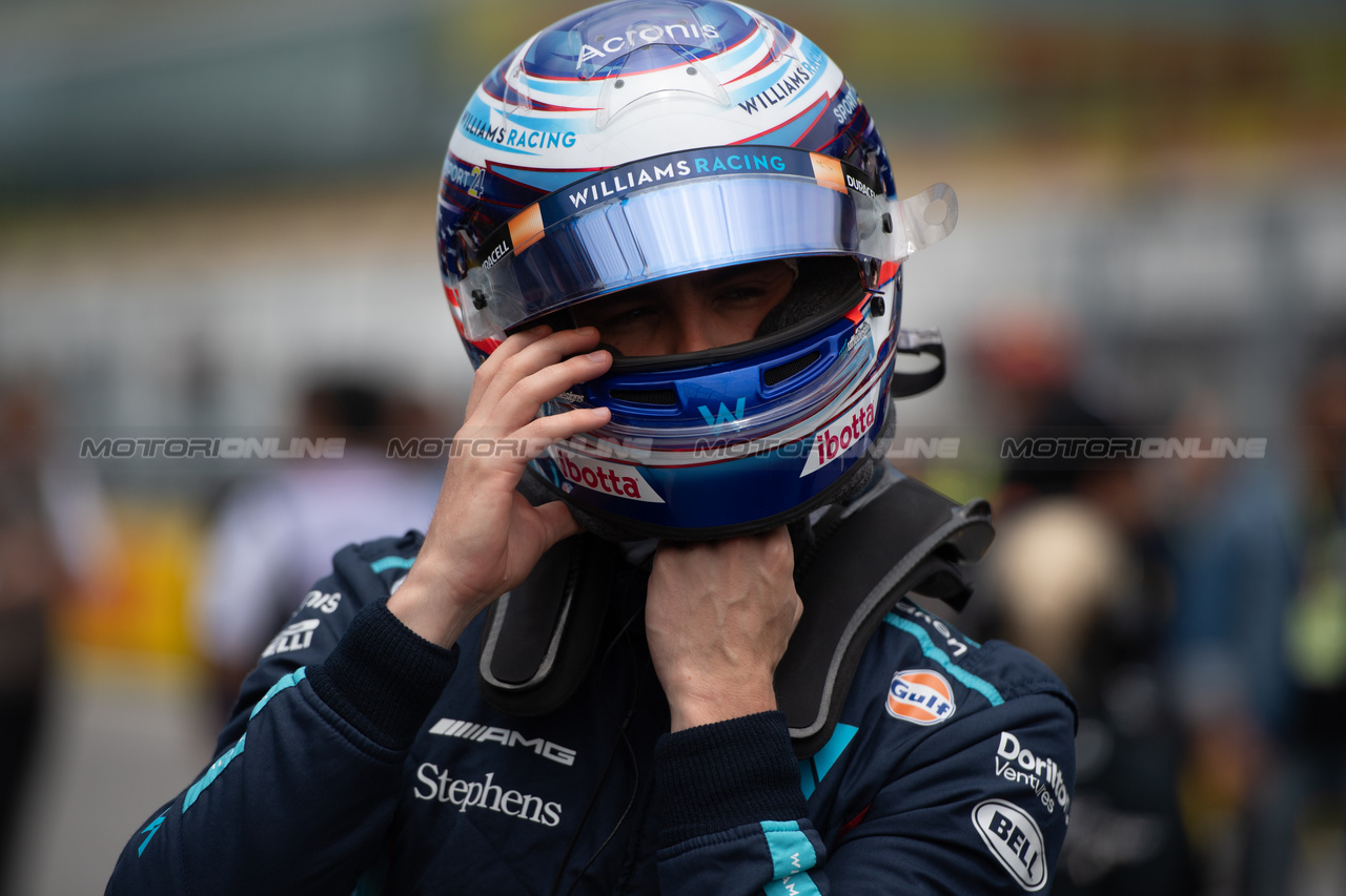 GP CANADA, Logan Sargeant (USA) Williams Racing on the grid.

18.06.2023. Formula 1 World Championship, Rd 9, Canadian Grand Prix, Montreal, Canada, Gara Day.

- www.xpbimages.com, EMail: requests@xpbimages.com © Copyright: Price / XPB Images