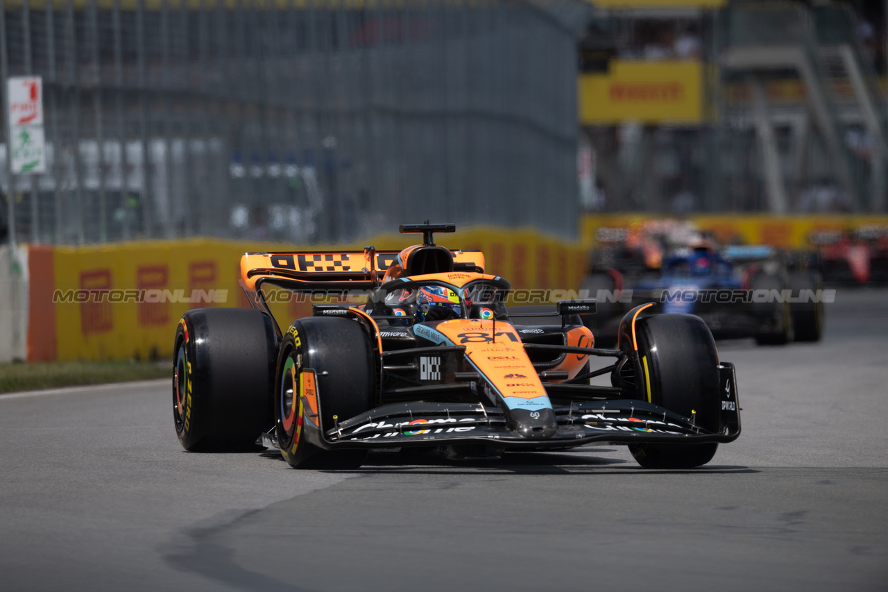 GP CANADA, Oscar Piastri (AUS) McLaren MCL60.

18.06.2023. Formula 1 World Championship, Rd 9, Canadian Grand Prix, Montreal, Canada, Gara Day.

- www.xpbimages.com, EMail: requests@xpbimages.com © Copyright: Price / XPB Images