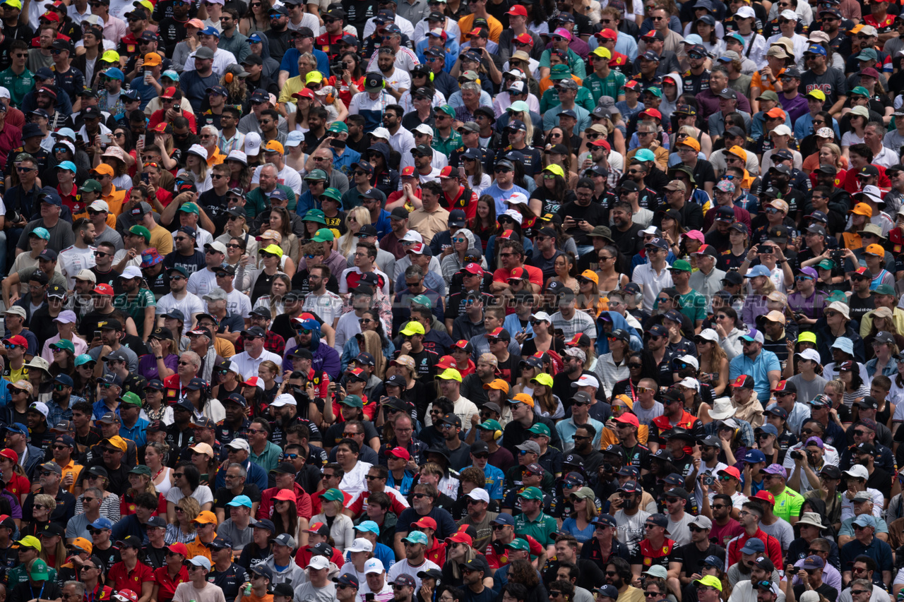 GP CANADA, Circuit Atmosfera - fans in the grandstand.

18.06.2023. Formula 1 World Championship, Rd 9, Canadian Grand Prix, Montreal, Canada, Gara Day.

- www.xpbimages.com, EMail: requests@xpbimages.com © Copyright: Price / XPB Images