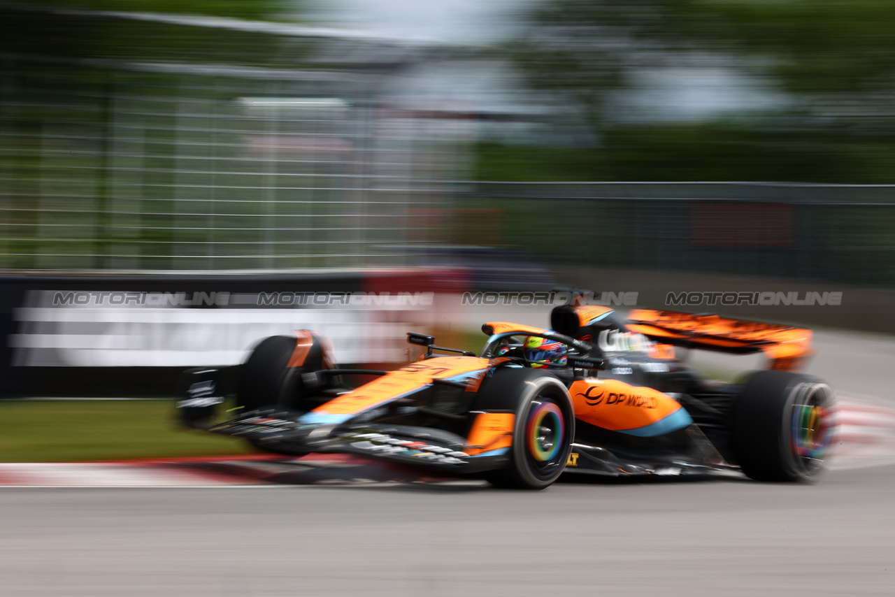 GP CANADA, Oscar Piastri (AUS) McLaren MCL60.

18.06.2023. Formula 1 World Championship, Rd 9, Canadian Grand Prix, Montreal, Canada, Gara Day.

 - www.xpbimages.com, EMail: requests@xpbimages.com © Copyright: Coates / XPB Images
