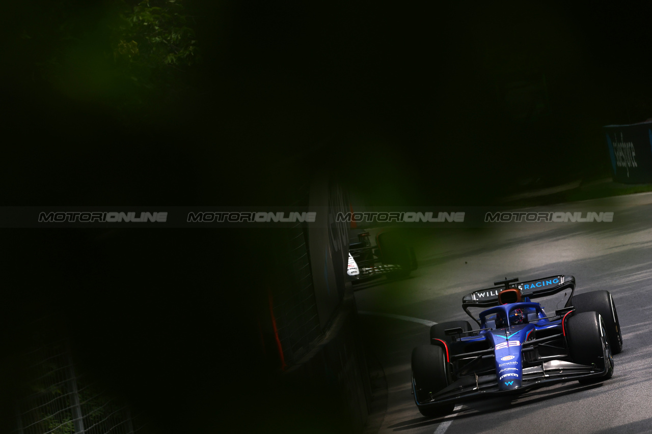 GP CANADA, Alexander Albon (THA) Williams Racing FW45.

18.06.2023. Formula 1 World Championship, Rd 9, Canadian Grand Prix, Montreal, Canada, Gara Day.

 - www.xpbimages.com, EMail: requests@xpbimages.com © Copyright: Coates / XPB Images