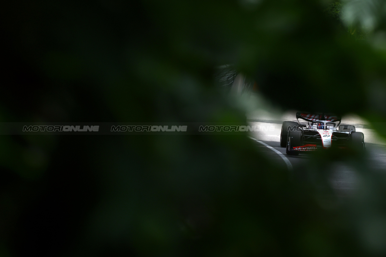 GP CANADA, Nico Hulkenberg (GER) Haas VF-23.

18.06.2023. Formula 1 World Championship, Rd 9, Canadian Grand Prix, Montreal, Canada, Gara Day.

 - www.xpbimages.com, EMail: requests@xpbimages.com © Copyright: Coates / XPB Images